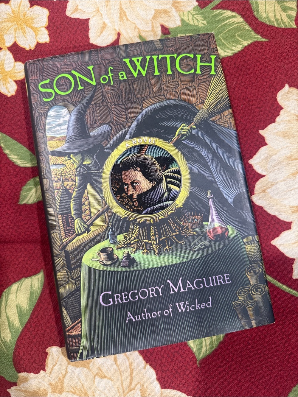 Son of a Witch by Gregory Maguire - Green & Black HardCover book